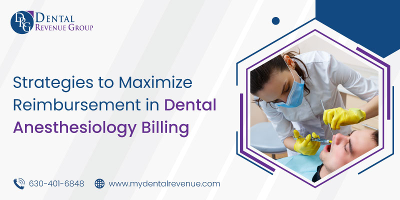 dental anesthesiology billing